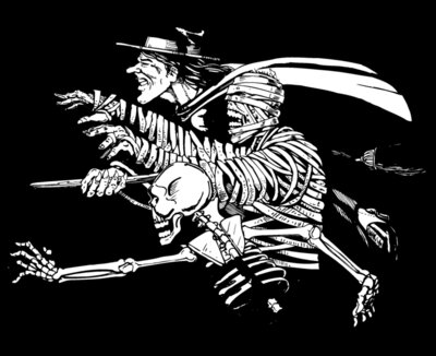 witch4 mummy skeleton