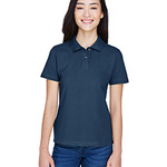 Ladies' 6 oz. Ringspun Cotton Piqué Short-Sleeve Polo T-Shirt