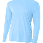 Long-Sleeve Cooling Performance Crew Neck T-Shirt