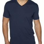 Men's Premium Fitted Sueded V-Neck T-Shirt