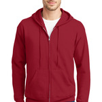 ComfortBlend ® Full Zip Unisex Hooded Sweatshirt