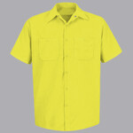 Enhanced Visibility Short Sleeve Work Shirt - Tall Sizes