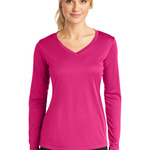 Ladies Long Sleeve PosiCharge ® Competitor™ V Neck Tee