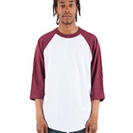 Adult 8.9 oz., 3/4-Sleeve Raglan T-Shirt