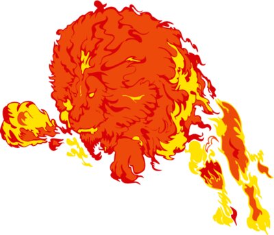 flaming lion 1