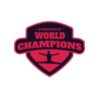 Gymnastic World Champions logo template