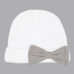 Premium Jersey Infant Bow Cap