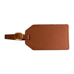Grand Central Luggage Tag Sueded Leather
